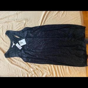 BNWT Diane con Furstenberg black dress